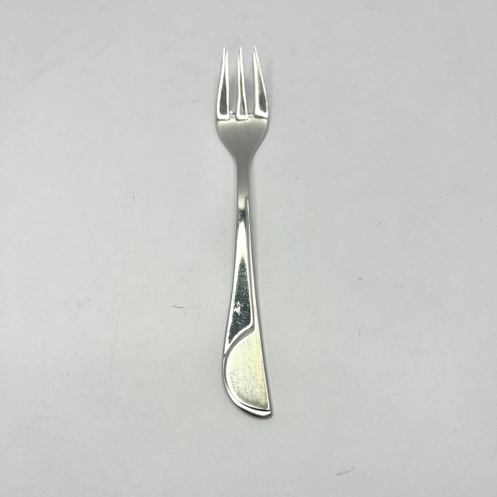 Vintage WMF Solo Cromargan Dessert Fork Midcentury‎ Flatware Pastry Germany